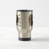 Wasserfarbener Bär Wilhelm Tell Reisebecher (Mittel)