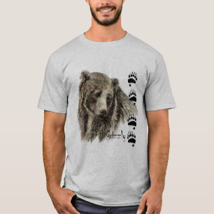 Wasserfarbener Bär Wilhelm Tell T-Shirt