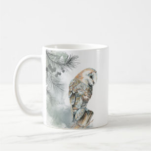 Wasserfarbener Barn Bwl Bird Nature Kaffeetasse