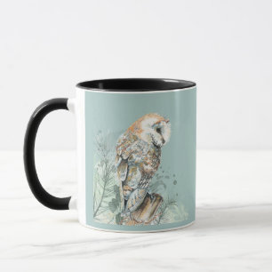 Wasserfarbener Barn Bwl Vogel Natur  Tasse