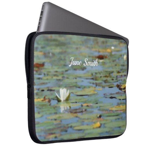 Wasserfarbener Blume Wasserfarbener Elektronikbeut Laptopschutzhülle (Vorne Rechts)