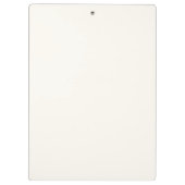 Wasserfarbener Blumengarten Klemmbrett (Rückseite)