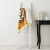 Wasserfarbener Cougar Mountain Lion Cat Wildlife Sherpadecke (Beispiel)