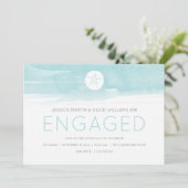 Wasserfarbener Dollar Einladung (Stehend Vorderseite)