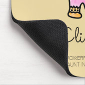 Wasserfarbener Elefant, modern personalisiert Mousepad (Ecke)