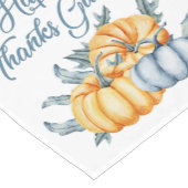 Wasserfarbener Erntedank Kurzer Tischläufer (Ecke)