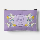 Wasserfarbener Frühlingsbläserbibel Personalisiert Zubehörtasche (Vorderseite)