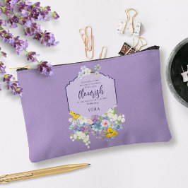 Wasserfarbener Frühlingsbläserbibel Personalisiert Zubehörtasche