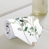 Wasserfarbener Hals Krawatte