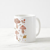 Wasserfarbener handbemalter Herbst Botanisch Kaffeetasse (VorderseiteRechts)