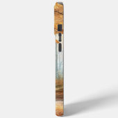 Wasserfarbener Herbstwald: Lebhafter Fall Art Case-Mate iPhone Hülle (Rückseite / Links)