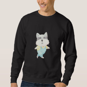 Wasserfarbener Hund Sweatshirt