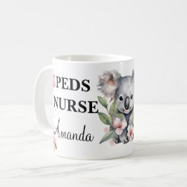 Wasserfarbener Koala-Bär Custom Nurure Kaffeetasse