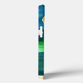 Wasserfarbener Koi Fisch Schwimmen im Teich Case-Mate iPhone Hülle (Rückseite / Rechts)