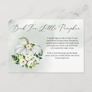 Wasserfarbener Kürbis Buchungsanfrage Karte