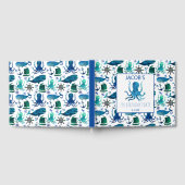 Wasserfarbener Oktopus Gästebuch (Voll)