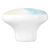 Wasserfarbener Ozean Keramikknauf (Seitenansicht)