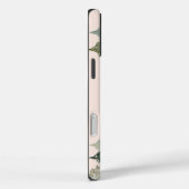 Wasserfarbener Pinienwald und Gebirge Rustikal Case-Mate iPhone Hülle (Rückseite / Rechts)