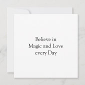 Wasserfarbener Rotzunge Einhorn Fantasy Magic Zita (Rückseite)