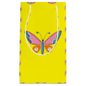 Wasserfarbener Schmetterling Kleine Geschenktasche Kleine Geschenktüte (Vorderseite)