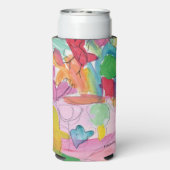 Wasserfarbener Spaß - KinderKunst für das CHOC Selters Dosenkühler (Seltzer Rückseite)