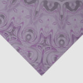 Wasserfarbener Traum Mandala im Schatten der Lila Seidenpapier (Detail)