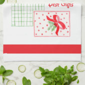 Wasserfarbener Urlaub Große Lehrer Beste Geschenke Geschirrtuch (Gefaltet)