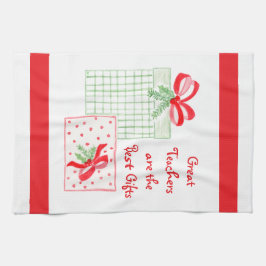 Wasserfarbener Urlaub Große Lehrer Beste Geschenke Geschirrtuch