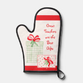 Wasserfarbener Urlaub Große Lehrer Beste Geschenke Ofenhandschuh (Vorderseite)