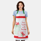 Wasserfarbener Urlaub Große Lehrer Beste Geschenke Schürze (Getragen)