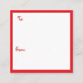 Wasserfarbener Urlaub Lehrer Beste Geschenke Begleitkarte (Rückseite)