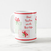 Wasserfarbener Urlaub Lehrer Beste Geschenke Kaffeetasse (Vorderseite Links)