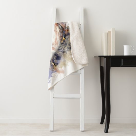 Wasserfarbener Vogel Sherpadecke (Beispiel)