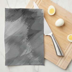 Wasserfarbener Wasserfall, Natur 3 Geschirrtuch