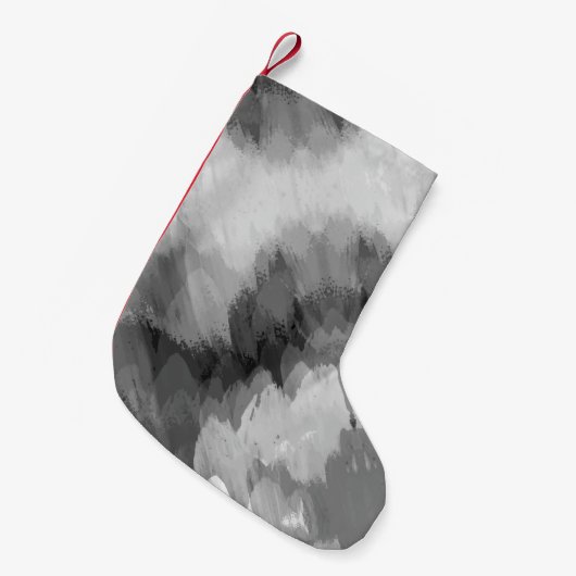 Wasserfarbener Wasserfall, Natur 3 Kleiner Weihnachtsstrumpf (Vorderansicht (hängend))