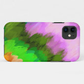 Wasserfarbener Wasserfall, Natur Case-Mate iPhone Hülle (Rückseite (Horizontal))