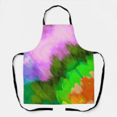 Wasserfarbener Wasserfall, Natur Schürze (Vorderseite)
