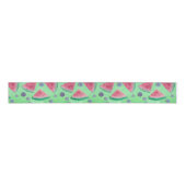 Wasserfarbener Wein Wassermelone Berry Green Ripsband (Vorderseite)