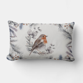 Wasserfarbener Winterbrötcheneichenstrauch Lendenkissen