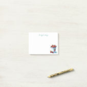 WasserfarbenErdbeeren nach Maß Post-it Klebezettel (Auf Schreibtisch)