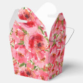 Wasserfarbenes Brautparty Geschenkschachtel (Geöffnet)