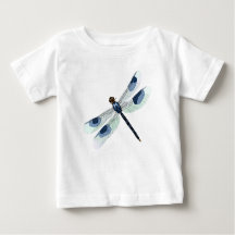 Wasserfarbenes Dragonfly-Shirt