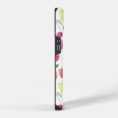Wasserfarbenes Fruchtmuster iPhone Hülle (Rechte Seite)
