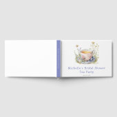 Wasserfarbenes Frühling Brautparty Tee Party Gästebuch (Voll)