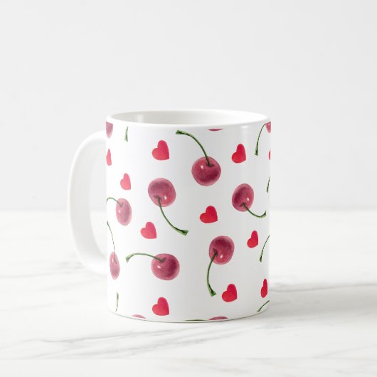 Wasserfarbenes Herd Kaffeetasse (Vorderseite Links)