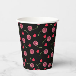 Wasserfarbenes Herd Pappbecher