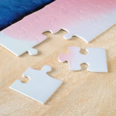 Wasserfarbenes Herz der Liebe Kunst, Dichtung und  Puzzle (Seite)