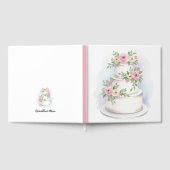 Wasserfarbenes Hochzeitstorch Hochzeitstag Gästebu Gästebuch (Voll)