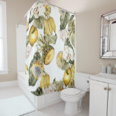 Wasserfarbenes, nahtloses Muster. Handgemalt Duschvorhang (Beispiel)