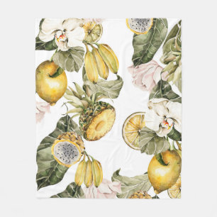 Wasserfarbenes, nahtloses Muster. Handgemalt Fleecedecke